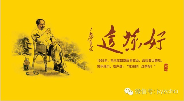 毛主席贊譽君山茶 毛主席贊譽君山茶
